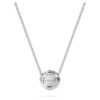 Colgante solitario Eternity Halo con diamantes cultivados en laboratorio de 0,23 ct en total, forma redonda, plata esterlina Colgante solitario Eternity Halo con diamantes cultivados en laboratorio de 0,23 ct en total, forma redonda, plata esterlina