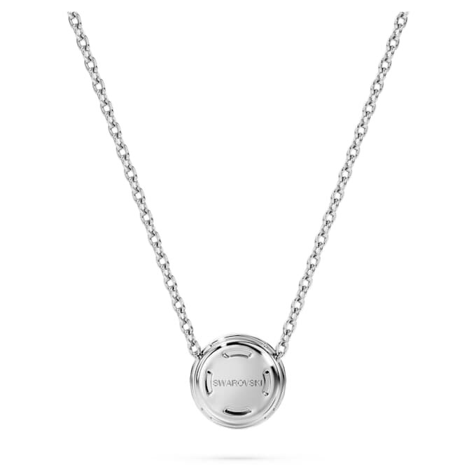 Colgante solitario Eternity Halo con diamantes cultivados en laboratorio de 0,23 ct en total, forma redonda, plata esterlina Colgante solitario Eternity Halo con diamantes cultivados en laboratorio de 0,23 ct en total, forma redonda, plata esterlina