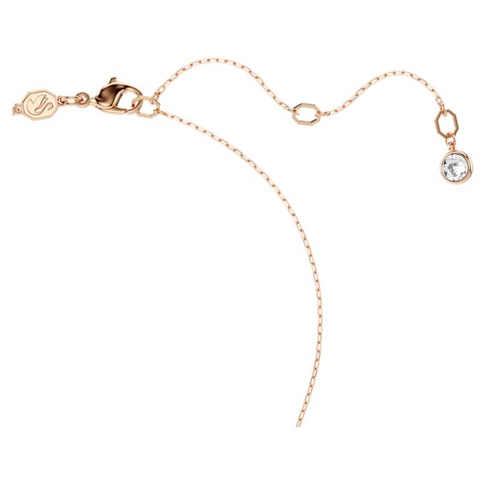 Colgante Sublima con perla de cristal, luna, multicolor, chapado en tono oro rosa Colgante Sublima con perla de cristal, luna, multicolor, chapado en tono oro rosa
