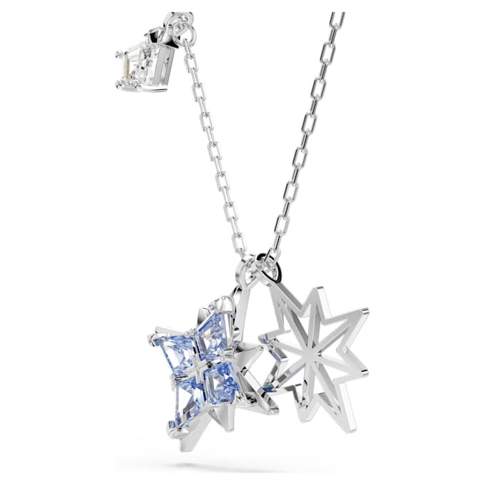 Colgante Symbolica Estrella, azul, chapado en rodio Colgante Symbolica Estrella, azul, chapado en rodio