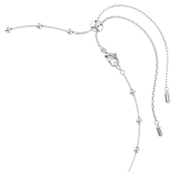 Colgante Una Angelic de corte redondo, motivos a doble cara, blanco, chapado en rodio Colgante Una Angelic de corte redondo, motivos a doble cara, blanco, chapado en rodio
