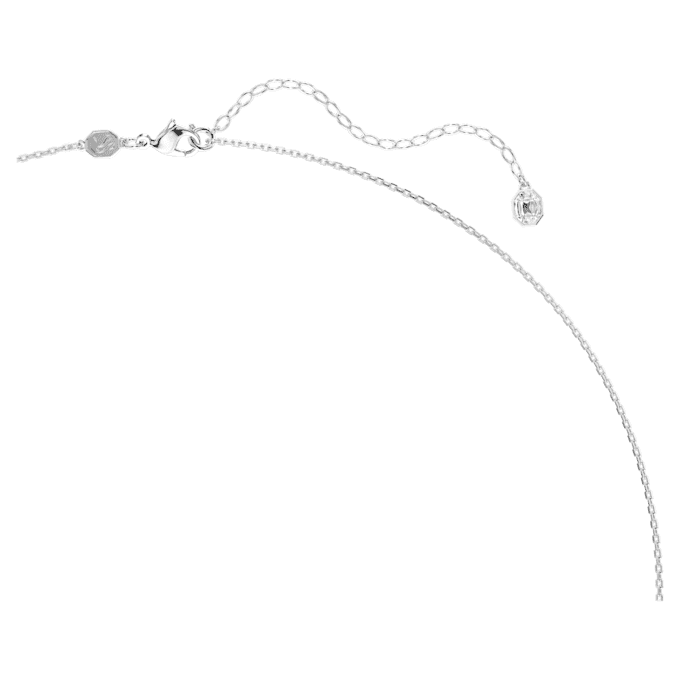 Colgante y broche de Ariana Grande x Swarovski con perla de cristal, cortes mixtos, libélula, blanco, chapado en rodio Colgante y broche de Ariana Grande x Swarovski con perla de cristal, cortes mixtos, libélula, blanco, chapado en rodio