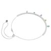 Collar Ariana Grande x Swarovski con cortes mixtos, multicolor, chapado en rodio Collar Ariana Grande x Swarovski con cortes mixtos, multicolor, chapado en rodio