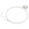 Collar Ariana Grande X Swarovski con perla de cristal, corte de corazón, corazón, blanco, chapado en rodio Collar Ariana Grande X Swarovski con perla de cristal, corte de corazón, corazón, blanco, chapado en rodio