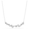 Collar Constella con cortes mixtos, blanco, chapado en rodio Collar Constella con cortes mixtos, blanco, chapado en rodio