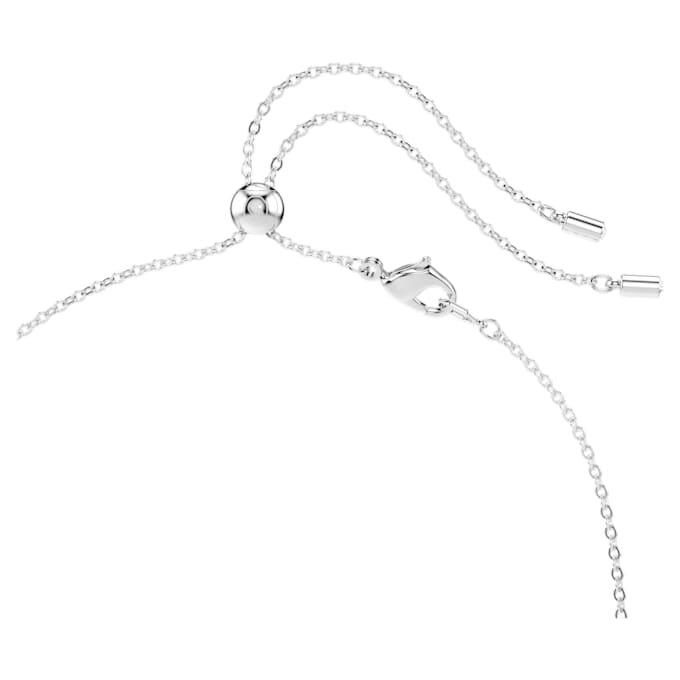Collar Constella con cortes mixtos, blanco, chapado en rodio Collar Constella con cortes mixtos, blanco, chapado en rodio