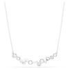 Collar Constella con cortes mixtos, blanco, chapado en rodio Collar Constella con cortes mixtos, blanco, chapado en rodio