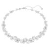 Collar Constella de corte redondo, blanco, chapado en rodio Collar Constella de corte redondo, blanco, chapado en rodio