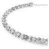 Collar Dextera de corte redondo, blanco, acero inoxidable