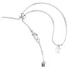 Collar Dextera de corte redondo, blanco, acero inoxidable