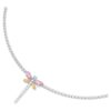 Collar en Y de Ariana Grande X Swarovski con cortes mixtos, libélula, multicolor, chapado en rodio Collar en Y de Ariana Grande X Swarovski con cortes mixtos, libélula, multicolor, chapado en rodio
