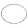Collar «Galaxy Tennis» con diamantes cultivados en laboratorio, 47,27 Ct en total, formas mixtas, oro blanco de 18K Collar «Galaxy Tennis» con diamantes cultivados en laboratorio, 47,27 Ct en total, formas mixtas, oro blanco de 18K
