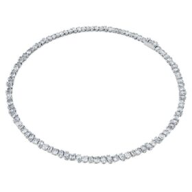 Collar «Galaxy Tennis» con diamantes cultivados en laboratorio, 47,27 Ct en total, formas mixtas, oro blanco de 18K