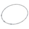 Collar «Galaxy Tennis» con diamantes cultivados en laboratorio, 47,27 Ct en total, formas mixtas, oro blanco de 18K Collar «Galaxy Tennis» con diamantes cultivados en laboratorio, 47,27 Ct en total, formas mixtas, oro blanco de 18K