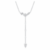 Collar Galaxy Y con diamantes cultivados en laboratorio, 0,7 ct en total, formas mixtas, plata esterlina Collar Galaxy Y con diamantes cultivados en laboratorio, 0,7 ct en total, formas mixtas, plata esterlina