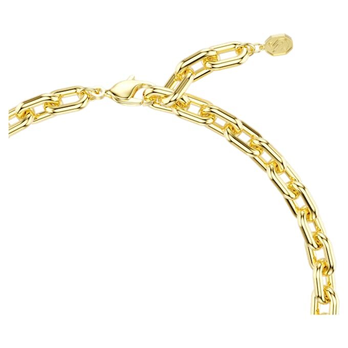 Collar Idyllia con cortes mixtos, flor, multicolor, chapado en tono dorado Collar Idyllia con cortes mixtos, flor, multicolor, chapado en tono dorado