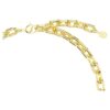 Collar Idyllia: cortes mixtos, pavé, flor, multicolor, chapado en tono dorado Collar Idyllia: cortes mixtos, pavé, flor, multicolor, chapado en tono dorado