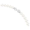 Collar Matrix con perlas de cristal, blanco, chapado en rodio Collar Matrix con perlas de cristal, blanco, chapado en rodio
