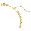 Collar Millenia con corte octogonal, amarillo, chapado en tono dorado Collar Millenia con corte octogonal, amarillo, chapado en tono dorado