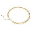 Collar Millenia con corte octogonal, amarillo, chapado en tono dorado Collar Millenia con corte octogonal, amarillo, chapado en tono dorado