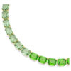 Collar Millenia con corte octogonal, degradado de color, verde, chapado en tono dorado Collar Millenia con corte octogonal, degradado de color, verde, chapado en tono dorado