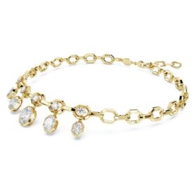 Collar octogonal con diamantes cultivados en laboratorio, 12,56 ct en total, formas mixtas, oro amarillo de 18K Collar octogonal con diamantes cultivados en laboratorio, 12,56 ct en total, formas mixtas, oro amarillo de 18K