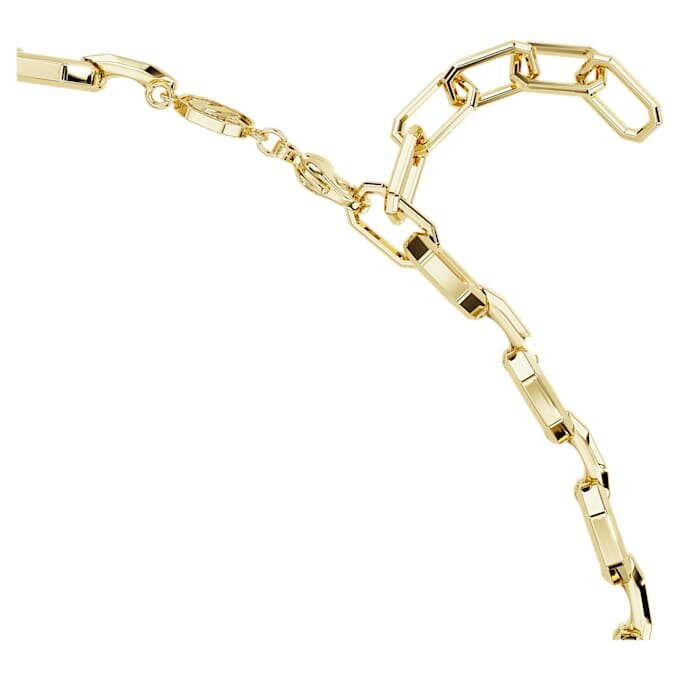 Collar octogonal con diamantes cultivados en laboratorio, 12,56 ct en total, formas mixtas, oro amarillo de 18K Collar octogonal con diamantes cultivados en laboratorio, 12,56 ct en total, formas mixtas, oro amarillo de 18K