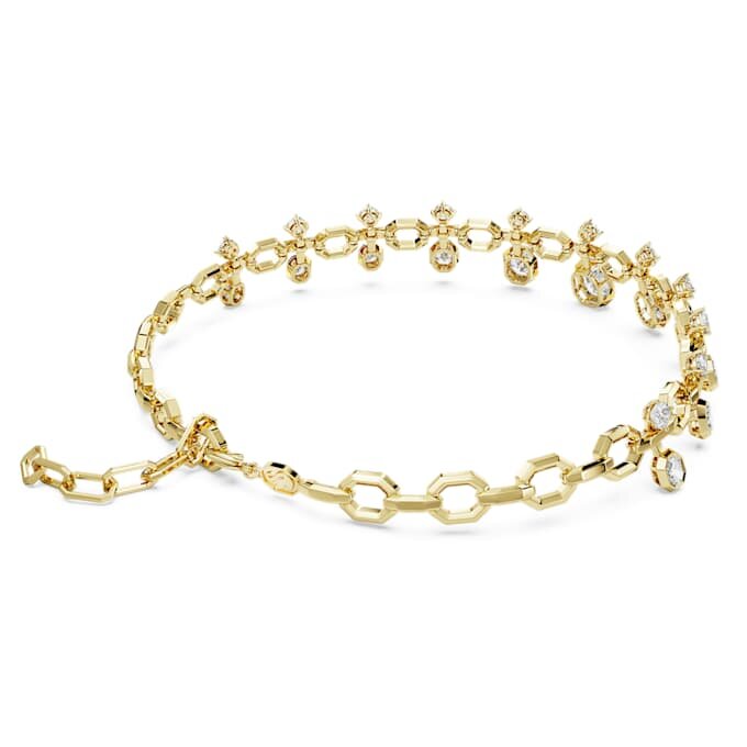 Collar octogonal con diamantes cultivados en laboratorio, 18,39 Ct en total, formas mixtas, oro amarillo de 18K Collar octogonal con diamantes cultivados en laboratorio, 18,39 Ct en total, formas mixtas, oro amarillo de 18K
