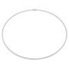 Collar tipo «eternity tennis» con diamantes cultivados en laboratorio, 3 Ct Tw, forma redonda, oro blanco de 14K Collar tipo «eternity tennis» con diamantes cultivados en laboratorio, 3 Ct Tw, forma redonda, oro blanco de 14K