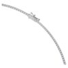 Collar tipo «eternity tennis» con diamantes cultivados en laboratorio, 3 Ct Tw, forma redonda, oro blanco de 14K Collar tipo «eternity tennis» con diamantes cultivados en laboratorio, 3 Ct Tw, forma redonda, oro blanco de 14K
