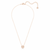 Collar Una Clover, rosa, chapado en tono oro rosa Collar Una Clover, rosa, chapado en tono oro rosa
