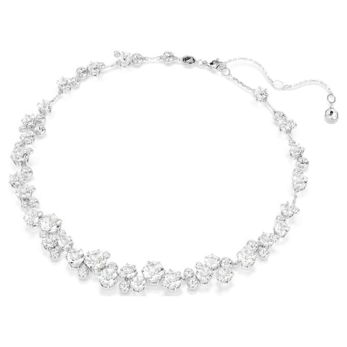 Conjunto Constella de cortes mixtos, blanco, chapado en rodio Conjunto Constella de cortes mixtos, blanco, chapado en rodio