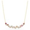 Conjunto Constella de cortes mixtos, multicolor, chapado en tono dorado Conjunto Constella de cortes mixtos, multicolor, chapado en tono dorado
