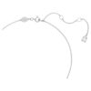 Conjunto Stilla de corte redondo, blanco, chapado en rodio Conjunto Stilla de corte redondo, blanco, chapado en rodio