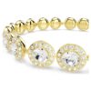 Conjunto «Una Angelic» (3 piezas), corte redondo, blanco, chapado en tono dorado Conjunto «Una Angelic» (3 piezas), corte redondo, blanco, chapado en tono dorado