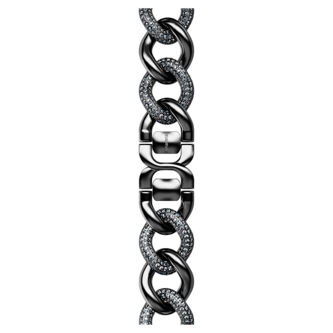 Correa de cadena para Apple Watch® de 40 mm y 41 mm, negra, acabado negro Correa de cadena para Apple Watch® de 40 mm y 41 mm, negra, acabado negro