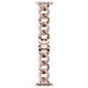 Correa de cadena para Apple Watch® de 40 mm y 41 mm, tono oro rosa, acabado en tono oro rosa