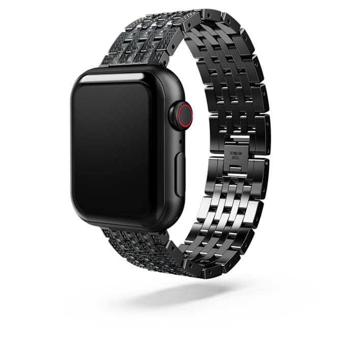 Correa Princess para Apple Watch® de 40 mm y 41 mm, negra, acabado negro Correa Princess para Apple Watch® de 40 mm y 41 mm, negra, acabado negro
