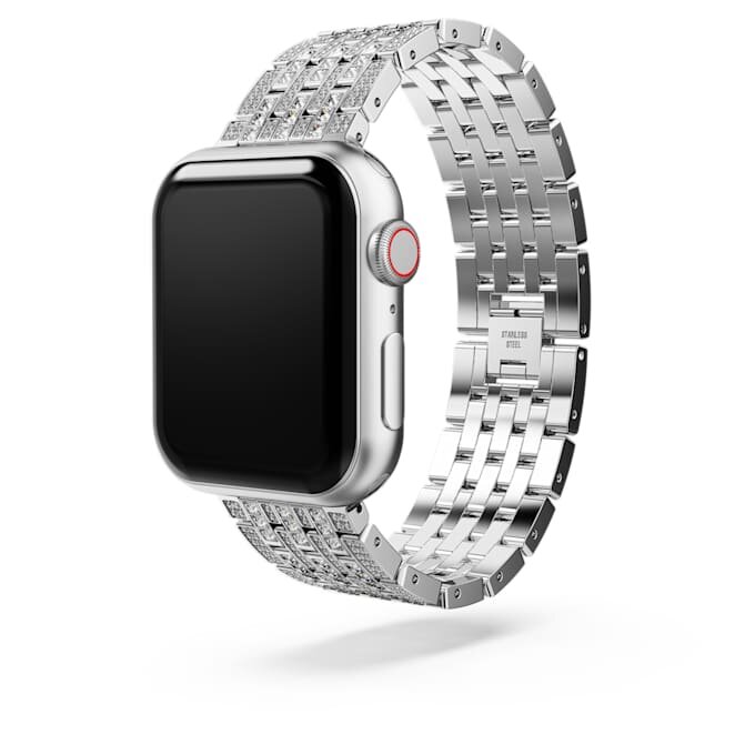 Correa Princess para Apple Watch® de 40 mm y 41 mm, tono plateado, acero inoxidable Correa Princess para Apple Watch® de 40 mm y 41 mm, tono plateado, acero inoxidable