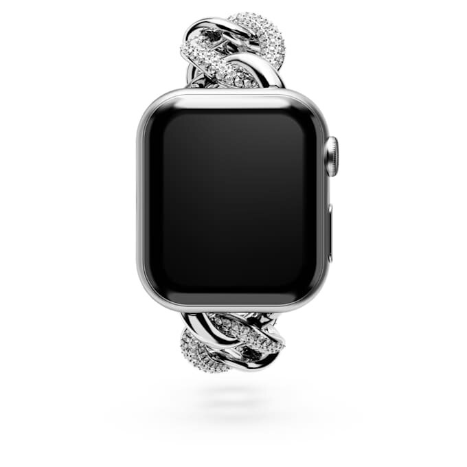 Correa tipo cadena para Apple Watch® de 40 mm y 41 mm, tono plateado, acero inoxidable Correa tipo cadena para Apple Watch® de 40 mm y 41 mm, tono plateado, acero inoxidable