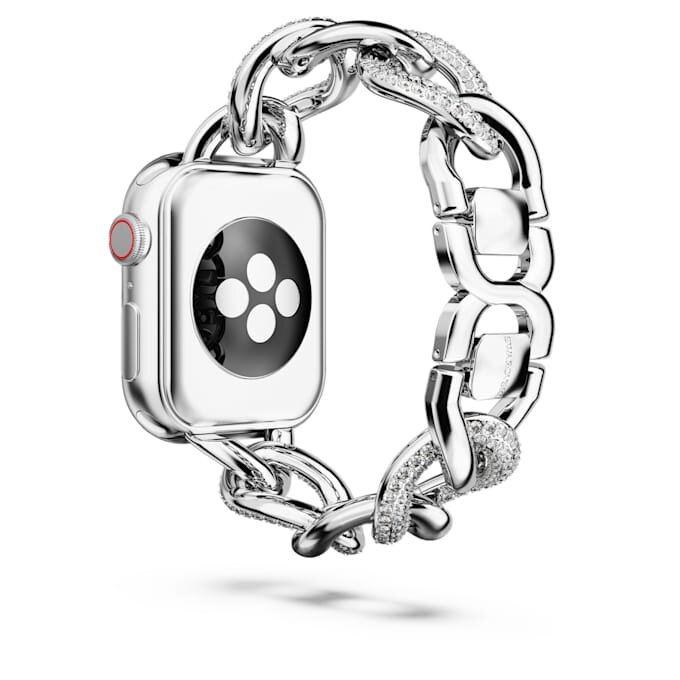 Correa tipo cadena para Apple Watch® de 40 mm y 41 mm, tono plateado, acero inoxidable Correa tipo cadena para Apple Watch® de 40 mm y 41 mm, tono plateado, acero inoxidable