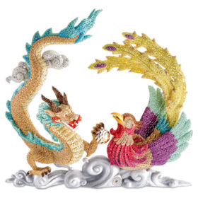 Crystal Myriad Dragón y Fénix