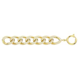 Extensor Dextera blanco, chapado en tono dorado Extensor Dextera blanco, chapado en tono dorado