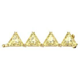 Extensor Matrix con corte triangular, amarillo, chapado en tono dorado