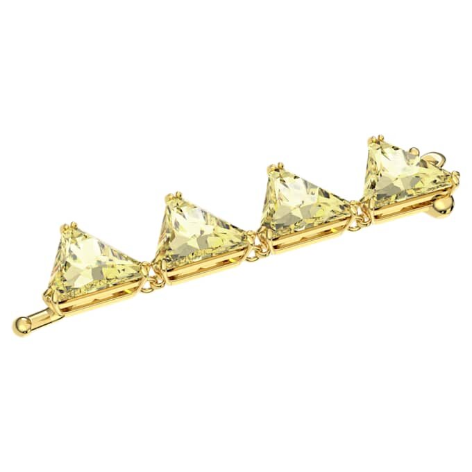 Extensor Matrix con corte triangular, amarillo, chapado en tono dorado Extensor Matrix con corte triangular, amarillo, chapado en tono dorado
