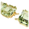Extensor Millenia con corte octogonal, verde, chapado en tono dorado Extensor Millenia con corte octogonal, verde, chapado en tono dorado