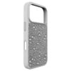 Funda alta para smartphone con cristales de dorso plano, iPhone® 17 Pro, tono plateado Funda alta para smartphone con cristales de dorso plano, iPhone® 17 Pro, tono plateado