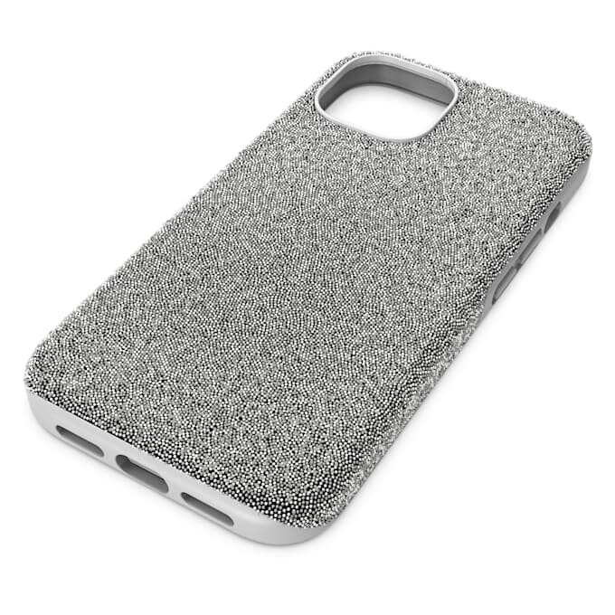 Funda alta para smartphone iPhone® 15, tono plateado Funda alta para smartphone iPhone® 15, tono plateado