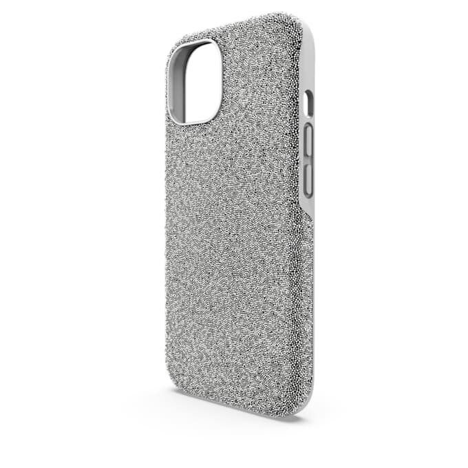 Funda alta para smartphone iPhone® 15, tono plateado Funda alta para smartphone iPhone® 15, tono plateado