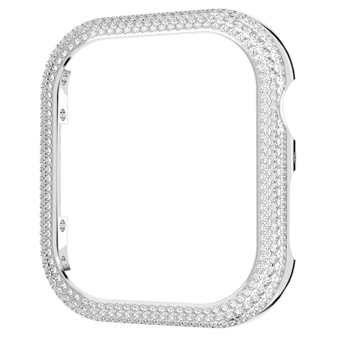 Funda brillante para Apple Watch® Serie 7, 41 mm, tono plateado Funda brillante para Apple Watch® Serie 7, 41 mm, tono plateado